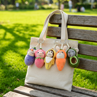 Pluche fruit-hanger met PP katoenen vulling, aanpasbaar voor kinderen, milieuvriendelijk, 11-30cm hoog