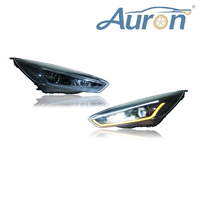 Nuevo Faro Delantero LED DRL para Ford Focus 2015-2018, Accesorios para Automóviles, 36 W, 6000 K, Ajuste Universal, Lámpara de Faro Delantero con Certificación DOT, OE