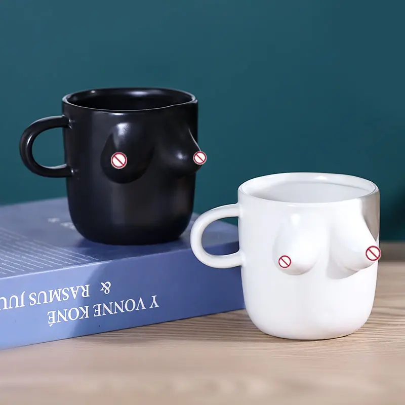 Logo personalizzato fatto a mano nordic Sexy corpo femminile sublimazione tazze da tè tè caffè tazza in ceramica per regali