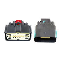 MEJOR tipos magnéticos Terminal de cable Otro fabricante Coche Molex Quick 16 Pin Plug Power F Crimp PV ABC Cable Conector impermeable