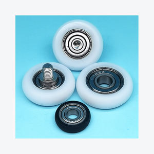 BSR68414-6 608ZZ 694zz PU PAコーティングプラスチックナイロンPOMボールベアリングプーリー8*32 * 12mm 4x14x6mm引き戸用ローラーホイール - Product Image 4