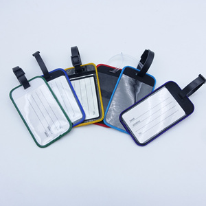 Etiqueta de equipaje personalizada al por mayor con diseño marino, tarjeta de identificación, etiqueta de equipaje bordada con puntada de aguja para hotel y aeropuerto - Product Image 4