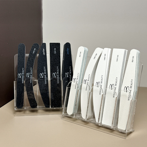 Lima de Uñas Premium de Doble Cara OEM/ODM, Grano 100/180, Esponja de Papel de Lija de Colores para Pulir, Logotipo Personalizado, Venta al por Mayor - Product Image 3