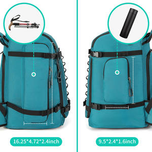 Muestra gratis Mochila al aire libre Bolsa para botas de esquí 50L Mochila de viaje Bolsa impermeable de gran capacidad para esquí, al aire libre, escalada, senderismo - Product Image 4