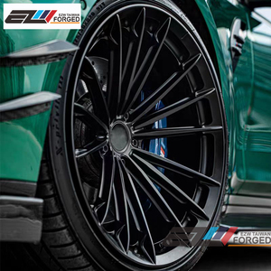 EZW 1 Mảnh Tùy Chỉnh Giả Mạo Vành Chrome Sâu Lõm Xe Whee Nhôm Hợp Kim Xe Bánh Xe Đánh Bóng Vành Xe - Product Image 5