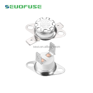 Interrupteur de température KSD301 10A 250V, fusible thermique en céramique pour appareils électroménagers, chauffe-eau, usage domestique - Product Image 2