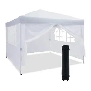 Tenda Kanopi Gazebo Berkemah Luar Ruangan, 10X10 Pesta Pernikahan, Pertunjukan Dagang, Kemah, Luar Ruangan, 10X10