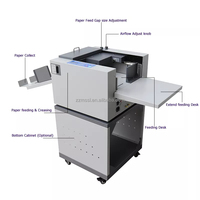 Machine Automatique de Rainage, Pliage et Perforation de Feuilles de Papier pour Reçus et Factures, Imprimante de Perforation et de Numérotation Sérielle