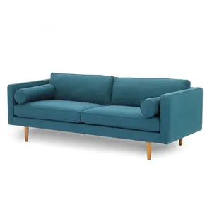 Комплект современных диванов NOVA 21XJSK029 под заказ, тканевый чехол на диван, 2 места для гостиной