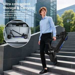 Scooter 350W pliable, trottinette électrique avec compteur LED, modèle électronique rapide en gros, <span class=keywords><strong>prix</strong></span> bas, entrepôt américain - Product Image 6