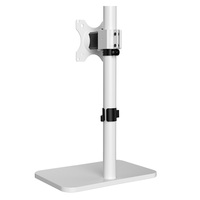 Nouveau support de moniteur HILLPORT VESA, base pour écran de 14 à 38 pouces, 75x75, 100x100, métal, pivotant à 180 degrés, blanc, 2-10 kg, DZ42W