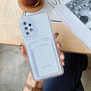 Custodia trasparente per cellulare per iphone 13 12 11 per <span class=keywords><strong>Samsung</strong></span> A52 A72 <span class=keywords><strong>A32</strong></span> custodia per porta carte per Huawei Mate 30 40 Pro P40 Nova 8 <span class=keywords><strong>custodie</strong></span> - Product Image 6