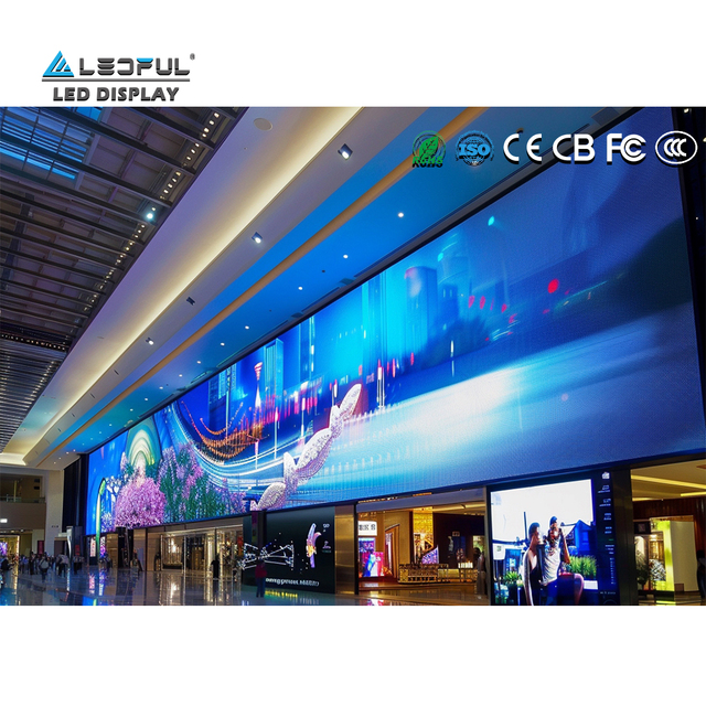 P6 Indoor High Definition Media Pole Mini Led Display Screen Module Video LED Chip: Epistar FULL Color Control System: Nova 6mm