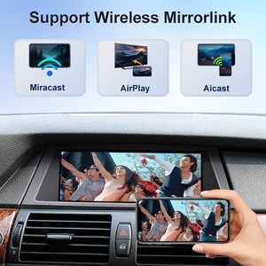 หน้าจอสัมผัส IPS ความละเอียดสูงขนาด 8.8 นิ้ว ระบบ Linux รองรับ Wireless CarPlay และ Android Auto สำหรับรถยนต์ BMW X5 E70/X6 E71/E72 มัลติมีเดีย USB - Product Image 4