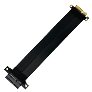 <span class=keywords><strong>PCI</strong></span>-E 4.0 X4 Riser Cabo Flexível Gen 4 GPU Placa Gráfica Cabo de Extensão Computador Compatível <span class=keywords><strong>Pci</strong></span> Express 4.0 Riser Cable - Product Image 1