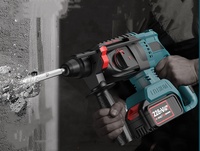 Perceuse à percussion Lanceforce Industrial, nouveau design, moteur puissant sans balais, tension nominale 220V, batterie Li-ion, garantie 3 ans