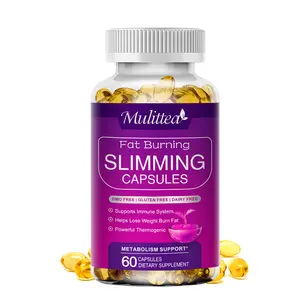 Factory Custom Private Label 60pcs Fat Burning Lose Weight Supplement Slimming Capsules