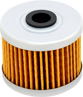 Filtre à huile à cartouche croisée Xingtai Aike 52010-1053 pour KLX110R/KLX140R/KLX150/KX65 - Support en cellulose, 3000 milles