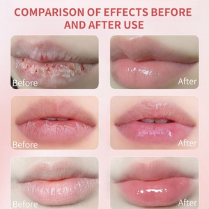 Masque de nuit pour les lèvres en gros, marque privée, 20 g, masque de soin pour les lèvres de nuit pour nourrir, hydrater, réparer les lèvres sèches et exfolier - Product Image 4