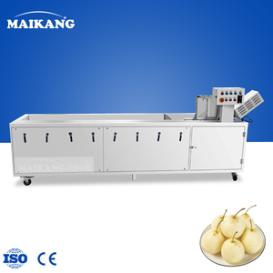 Machine industrielle de nettoyage de fruits grande capacité, composants électriques personnalisés, ligne de lavage de légumes haute efficacité - Product Image 6
