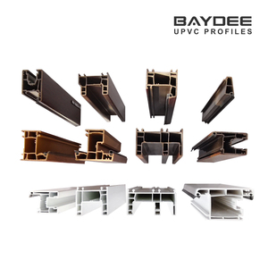 Custom Factory UPVC PVC Extrusion Profile <strong>Plastic</strong> Frame <strong>Channel</strong> for Window and Door - Product Image 3