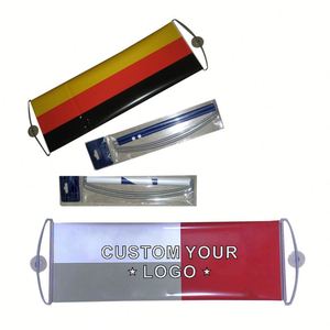 Striscione Pubblicitario Personalizzato 'YOU SHOULD BE HERE' con Scorrimento Manuale per Tifosi - Product Image 1