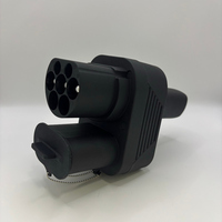 Chargeur NTO Tesla Adaptateur de chargeur portable CCS2 vers AC DC EV Compatible avec l'adaptateur de charge rapide électrique Tesla Cars