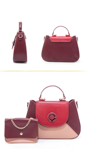 <span class=keywords><strong>Sac</strong></span> à Bandoulière QAZA pour Jeune Fille Vente en Gros – Sacs à Main Fabriqués en Chine, <span class=keywords><strong>Sac</strong></span> Fourre-tout Élégant avec Chaîne Losange pour Femmes - Product Image 4