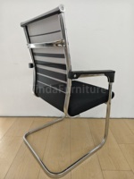 Chaise De Bureau de haute qualité pas cher Foshan chaise de bureau sans tissu maillé de roue pour réunion réception visiteur invité attente
