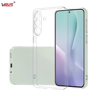 Coque de téléphone en TPU transparente ultra-fine anti-traces de doigts, adaptée pour A17 5G/4G S26PUS, coque de protection souple