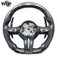 Volant sport M en carbone personnalisé pour les modèles BMW en cuir perforé noir pour F10 F30 F31 F32 F20 E92 E60 X6 E71 X5 E70 M3 M4