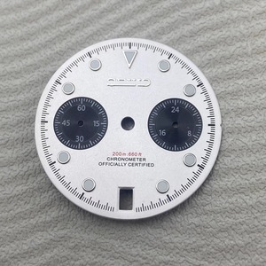 Nouvelles pièces de montre de style moderne, cadran à quartz, index ronds, 29,5 mm, compatible avec le mouvement VK64 - Product Image 4