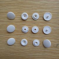 60 couleurs pour opiton bonne qualité T5 résine plastique couture attaches poinçon Poppers pas de coudre bouton pression