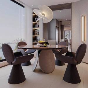 Sedia <span class=keywords><strong>da</strong></span> <span class=keywords><strong>Pranzo</strong></span> Girevole in Stile Italiano di Lusso Moderno e Minimalista con Schienale in <span class=keywords><strong>Ecopelle</strong></span> e Gambe in Acciaio per Casa, Hotel e Villa - Product Image 1
