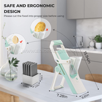 Multifunctionele groentehakker, rasp, snijder, keukenaccessoires, handmatige fruitsnijder, schaaf, kaas- en uien snijder