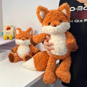 Hot Sale Cute Cartoon Orange Running Fox Plush Doll Child's Birthday Gift with Sleeping Pillow <b>Toy</b> Decorations - Product Image 4