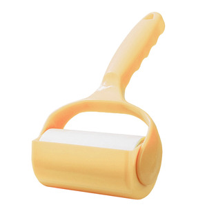 Brosse anti-poils pour animaux de compagnie réutilisable et lavable, ruban nettoyant, éponge, papier adhésif, 90 feuilles, 6 rouleaux, rouleau anti-poussière - Product Image 6