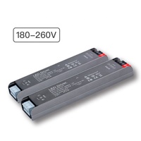 Controlador LED DE ALTO PFC 0,9 con terminal de cable de conexión rápida Slim Indoor SMPS 12V 24V 100W Fuente de alimentación LED industrial AC a DC