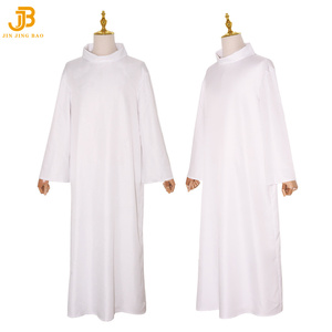 Hombres Oriente Medio Árabe Cristiano Católico Sacerdotes Clero Batas Sacerdote Santos <span class=keywords><strong>Bata</strong></span> de Halloween - Product Image 4