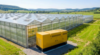 Générateur diesel silencieux à faible bruit 30 kW portable pour extérieur avec démarrage automatique ATS insonorisé et remorque mobile