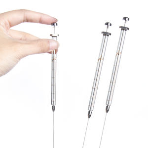 Aguja de inyección para cromatografía 0.5uL-1000uL jeringa de microlitro LC GC de laboratorio de vidrio - Product Image 2