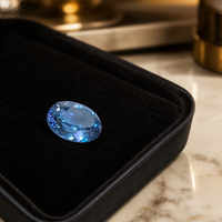 Moissanite en vrac, taille Asscher, pierre carrée, couleur DEF, clarté VVS, pierre synthétique pour sertissage de bijoux