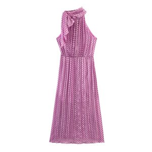 SHENZHU 2026 Nuevo Vestido Midi con Lazo y Estampado de Puntos, Estilo Europeo y Americano, Dulce y <span class=keywords><strong>Elegante</strong></span> para Mujer, 4387109 - Product Image 2