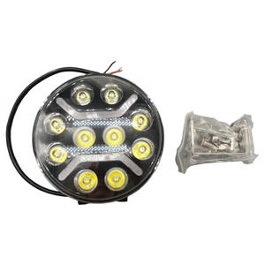 อะไหล่ระบบไฟรถบรรทุกคุณภาพสูง ไฟสปอร์ตไลท์ LED สีเหลืองอำพัน ขนาด 7 นิ้ว รูปทรงกลม 24V A07 สำหรับรถบรรทุกทั่วไป - Product Image 2