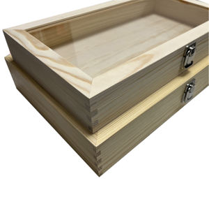 Vitrine d'exposition de spécimens de musée avec étagères en verre - Product Image 5