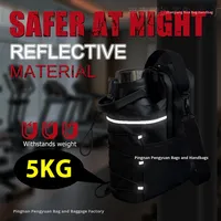 Sac à bandoulière portable porte-bouteille de poche à fronde magnétique sac de sport magnétique pour les sports de voyage de fitness