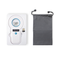 Lecteur RFID portable 125 kHz/134,2 kHz pour identification animale, idéal pour seringues à microchip - Offre Spéciale
