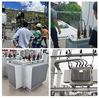 Transformador Sumergido en Aceite MingZheng S20 MV&HV 11kv/0.4kv Trifásico 315kVA 500kVA 630kVA con Certificación CE, Totalmente Sellado