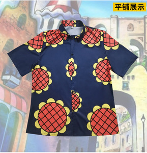 Bán Sỉ Trang Phục Hóa Trang Anime ONE PIECE Khỉ D Luffy Trang Phục Hóa Trang Áo Sơ Mi Hoa Hướng Dương Top Quần Áo Halloween - Product Image 6