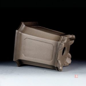 Macetas de Bonsái de Arcilla Morada Yixing Hechas a Mano, Estilo Antiguo de Pino y Ciprés en un Acantilado - Product Image 3